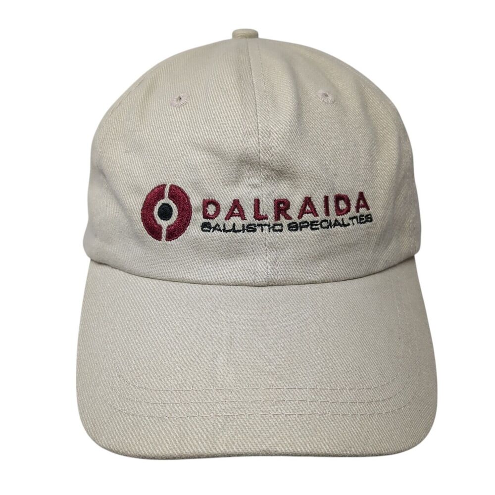 Dalraida Ballisitic Specialties Strapback Hat Tan One Size Adjustable Fahrenheit